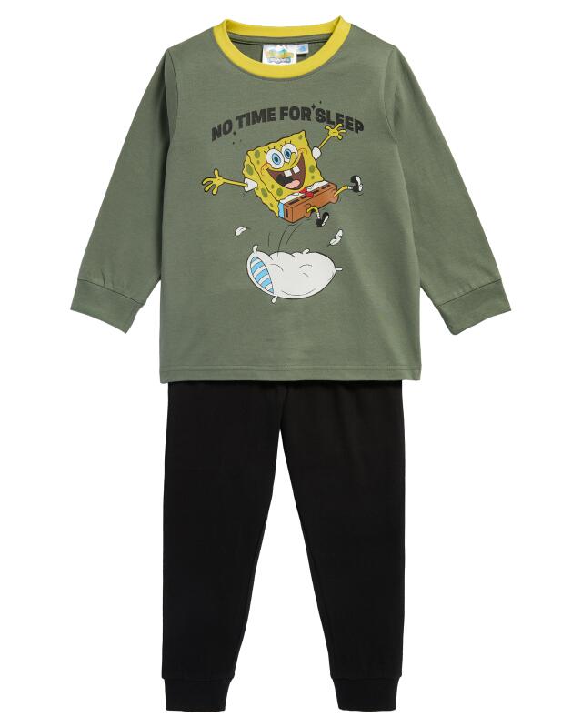 Pyjamas for boys, olive green (KiK Pyjama (olivgrün)) — KiK, authentic German product in Morocco