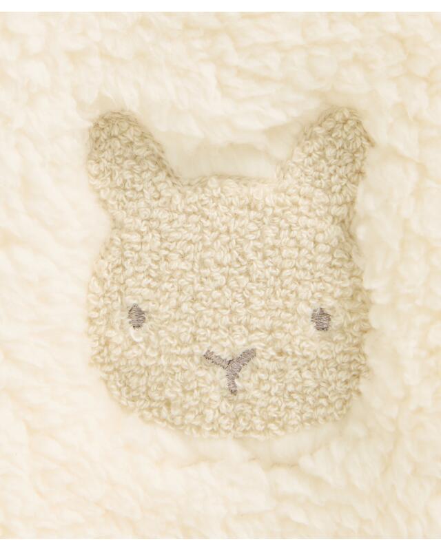 رومبر تيدي لحديثي الولادة للرضيعة، أبيض كسري (KiK Newborn Teddy-Strampler (offwhite)) — KiK, منتج ألماني أصلي في المغرب