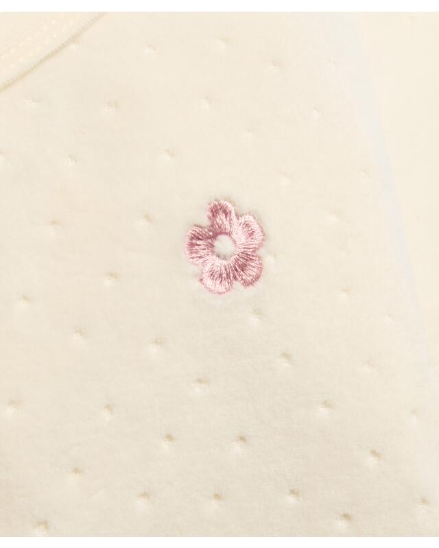 T-shirts croisés texturés naissance fille, violet (KiK Newborn Wickelshirts mit Stuktur (lila)) — KiK, produit allemand authentique au Maroc