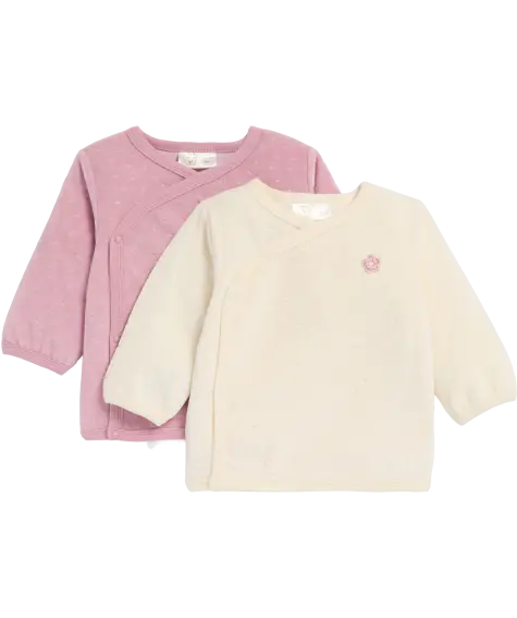 Newborn Wickelshirts mit Stuktur