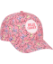 Kappe mit Prints pink