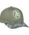 Kappe mit Prints khaki bedruckt