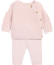 Newborn Strickpullover + Strickhose altrosa