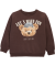 Sweatshirt Bär braun