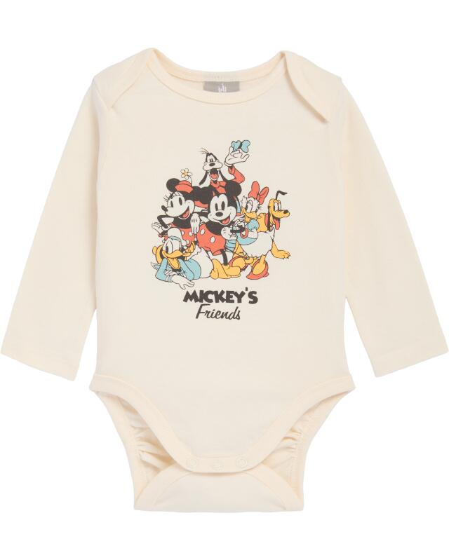 بودي Mickey and Friends للرضيعة، أبيض كسري — KiK, منتج ألماني أصلي في المغرب