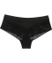 Schwarze Panty mit Spitze schwarz
