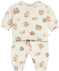 Baby joggingpak met pannenkoeken offwhite
