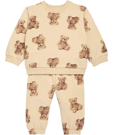 Sweatshirt + Hose mit Teddys