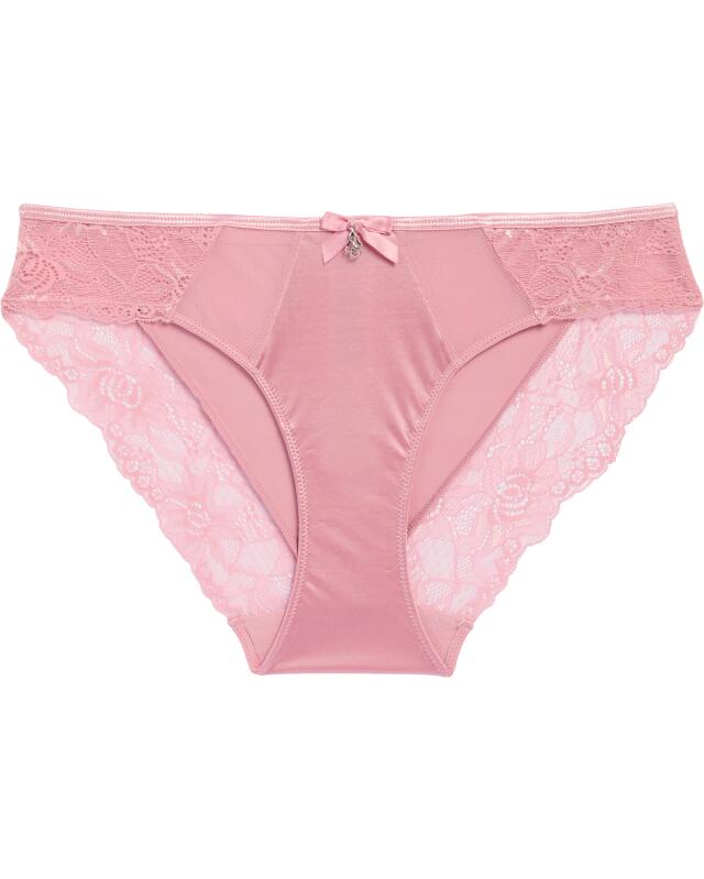 سروال داخلي بحواف دانتيل للنساء، وردي (KiK Slip mit Spitzenrändern (rosa)) — KiK, منتج ألماني أصلي في المغرب