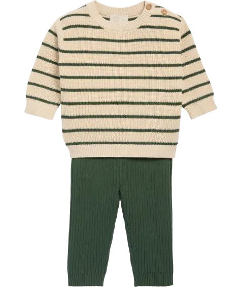 Strickpullover + Strickhose