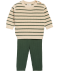 Strickpullover + Strickhose dunkelgrün