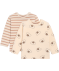 Langarmshirts Bären naturfarben