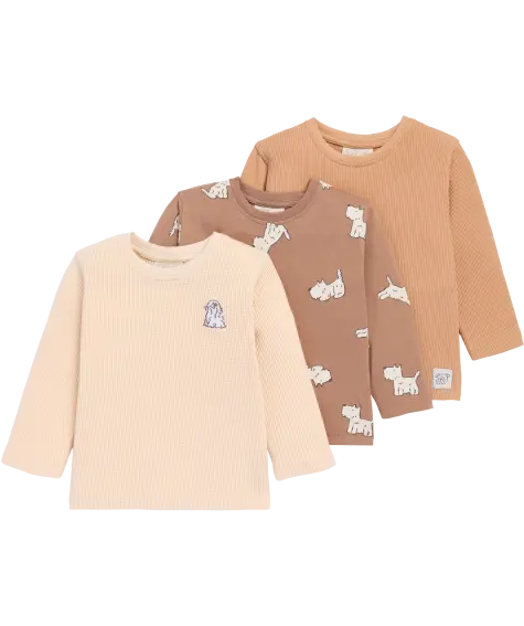 Langarmshirts in verschiedenen Designs