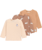 Langarmshirts in verschiedenen Designs naturfarben