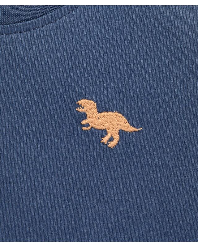 تيشيرتات بأكمام طويلة بنقشة الديناصورات للرضيع، كحلي (KiK Langarmshirts mit Dinos (dunkelblau)) — KiK, منتج ألماني أصلي في المغرب