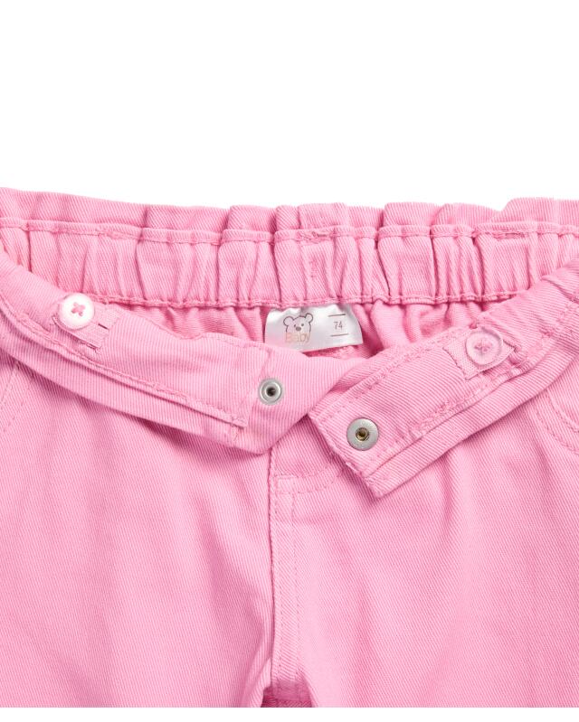 Jean à poches cœur bébé fille, rose foncé (KiK Jeans mit Herztaschen (dunkelrosa)) — KiK, produit allemand authentique au Maroc