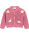 Hübsche Strickjacke rosa
