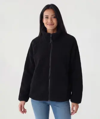 Teddyfleecejacke