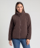 Teddyfleecejacke braun