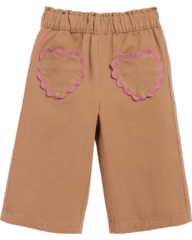 Pantalon large bébé fille, marron (KiK Weite Hose (braun)) — KiK, produit allemand authentique au Maroc