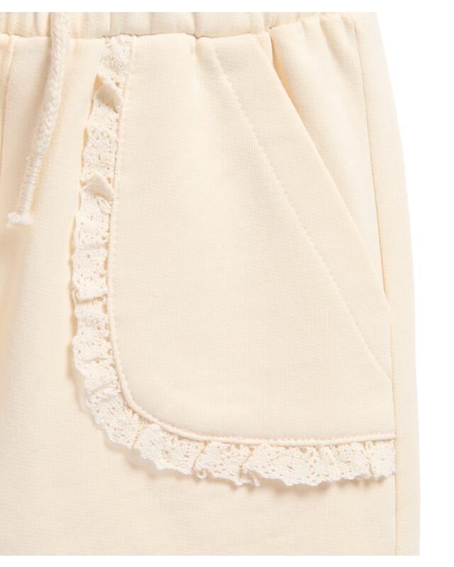 Joggers with gathers for baby girls, brown (KiK Jogginghosen mit Raffungen (braun)) — KiK, authentic German product in Morocco