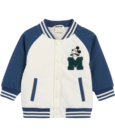 Wattierte Collegejacke