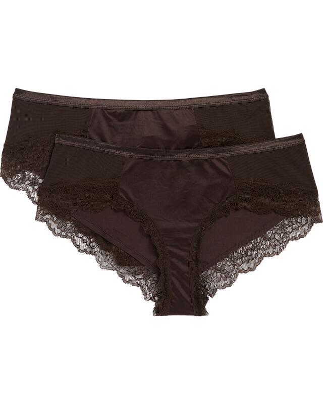 Shortys femme, marron foncé (KiK Pantys in Braun (dunkelbraun)) — KiK, produit allemand authentique au Maroc