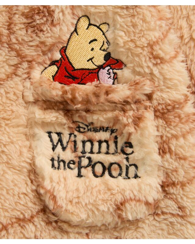 Winnie the Pooh fluffy jumper + fluffy trousers for baby girls, beige (KiK Winnie-the-Pooh Flauschpullover + Flauschhose (Beige)) — KiK, authentic German product in Morocco