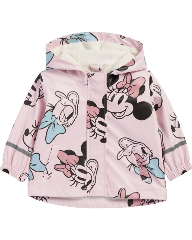 جاكيت مطر مبطن للرضيعة، وردي قديم (KiK Regenjacke mit Innenfutter (altrosa)) — KiK, منتج ألماني أصلي في المغرب
