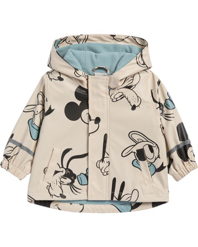 جاكيت مطر مبطن للرضيع، كريمي (KiK Regenjacke mit Innenfutter (creme)) — KiK, منتج ألماني أصلي في المغرب