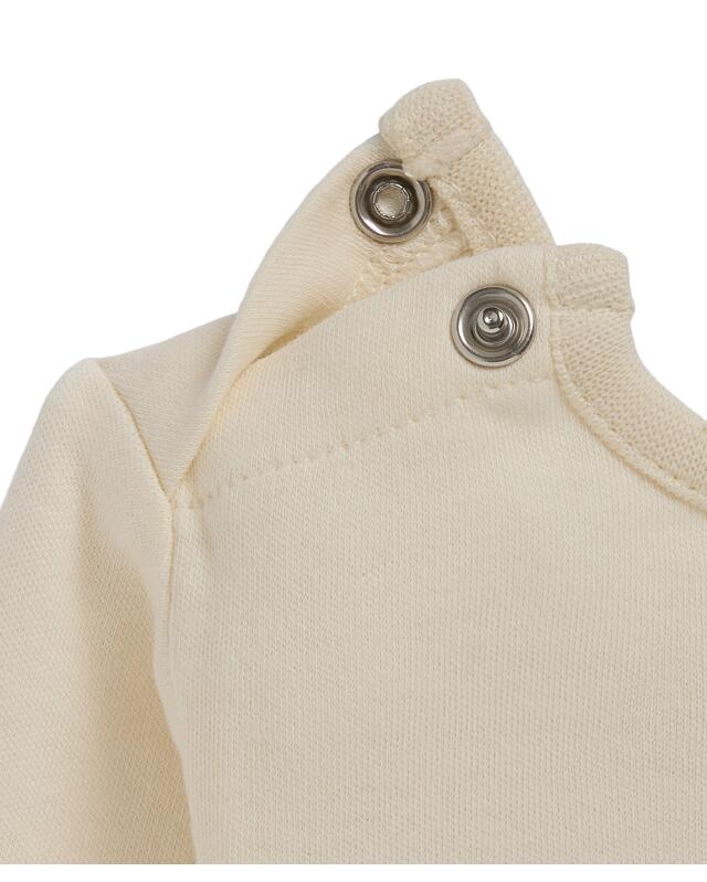 قبعة + بودي + سروال لحديثي الولادة للرضيعة، أبيض كسري (KiK Newborn Mütze + Body + Hose (offwhite)) — KiK, منتج ألماني أصلي في المغرب