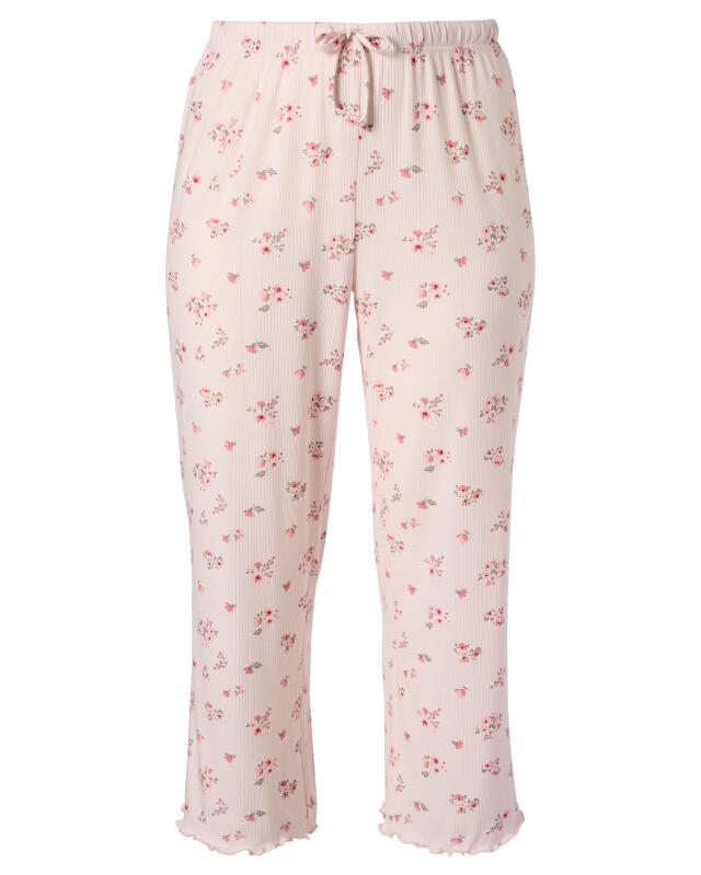 Pyjamas with wavy edges for women, pink (KiK Pyjama mit Wellenkanten (rosa)) — KiK, authentic German product in Morocco