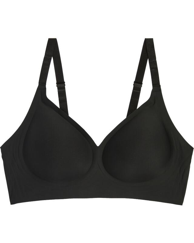 Soutien-gorge souple à bonnets moulés femme, noir (KiK Soft-BH mit geformten Cups (schwarz)) — KiK, produit allemand authentique au Maroc