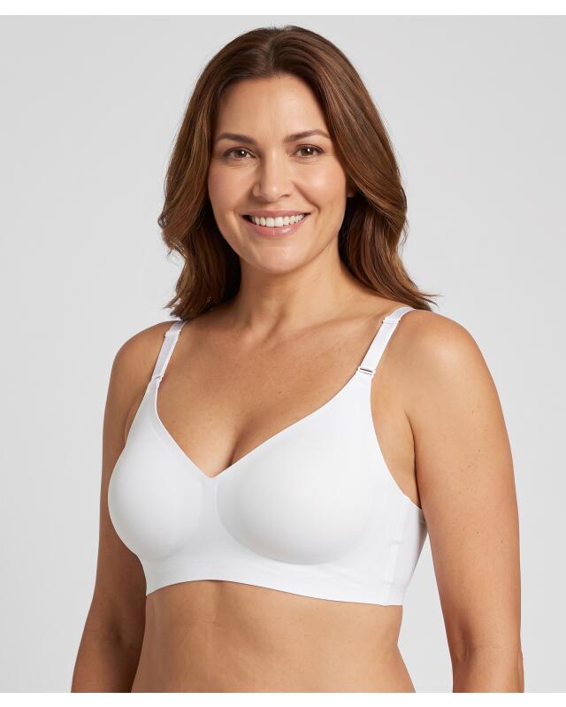 Soutien-gorge souple femme, blanc (KiK Weißer Soft-BH (weiß)) — KiK, produit allemand authentique au Maroc