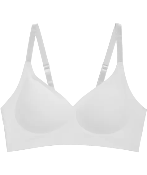 Witte soft-bh