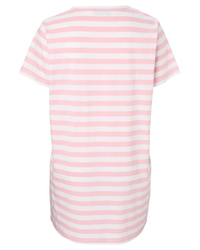 Chemise de nuit brodée femme, rose (KiK Bigshirt mit Stickerei (rosa)) — KiK, produit allemand authentique au Maroc