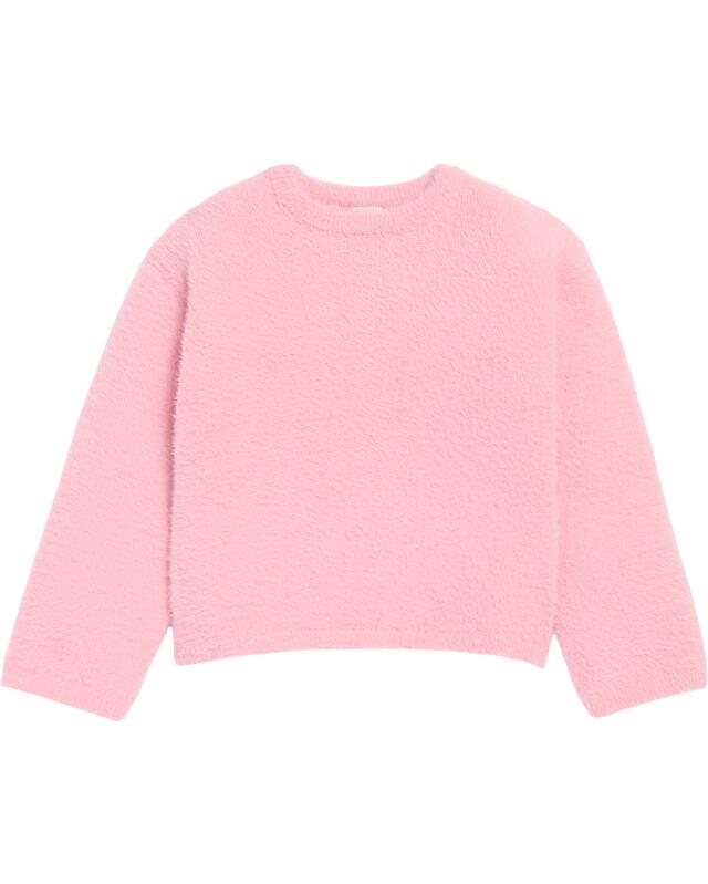 Pull moelleux fille, rose (KiK Flauschpullover in Rosa (rosa)) — KiK, produit allemand authentique au Maroc