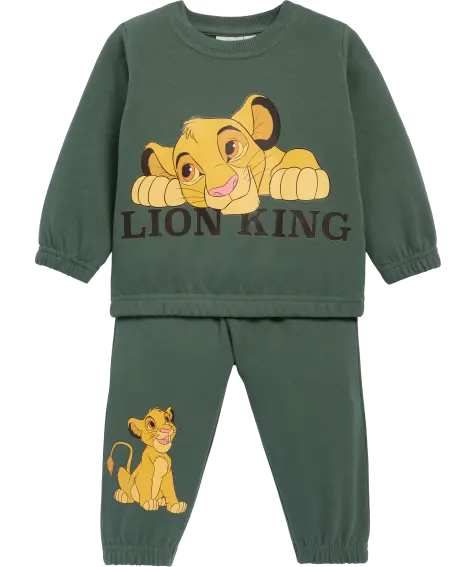 Grüner Jogginganzug