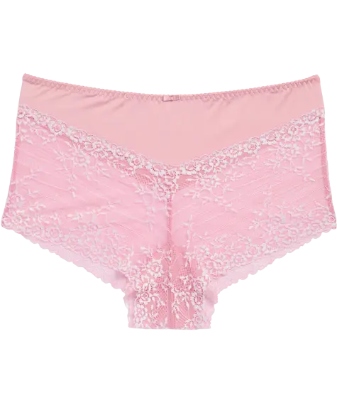 Panty mit floraler Spitze