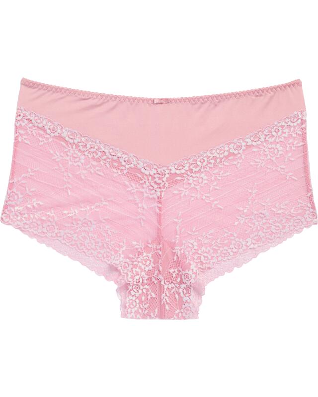 Hipster briefs with floral lace for women, pink (KiK Panty mit floraler Spitze (rosa)) — KiK, authentic German product in Morocco
