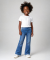 Jegging met achterzakken denimblauw
