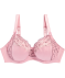 Bügel-BH mit Spitze rosa