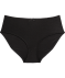 Gepunkteter Slip schwarz