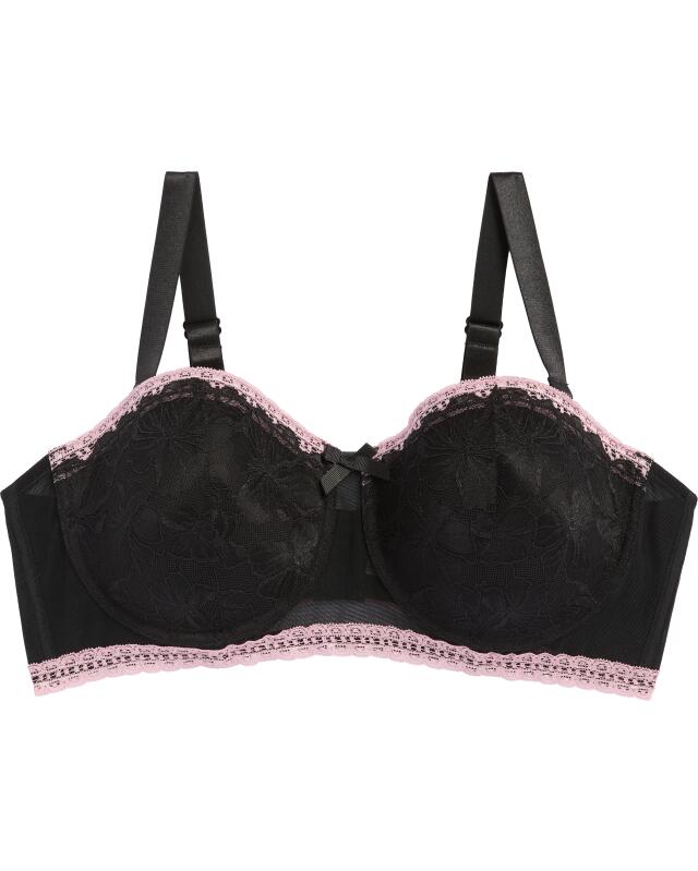 Soutien-gorge balconnet femme, noir (KiK Schwarzer Balconette-BH (schwarz)) — KiK, produit allemand authentique au Maroc
