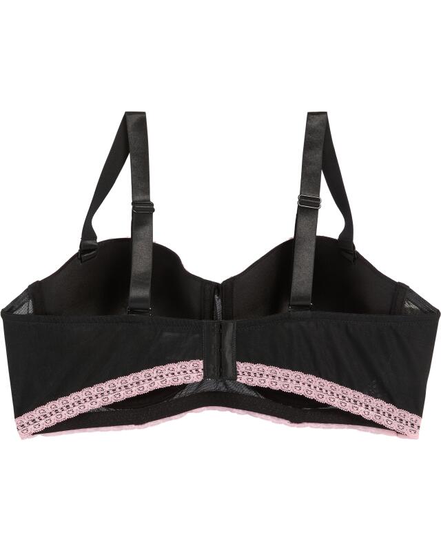 Balconette bra for women, black (KiK Schwarzer Balconette-BH (schwarz)) — KiK, authentic German product in Morocco