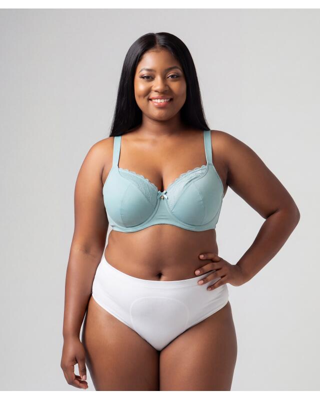 Underwired bra for women, mint green (KiK Mintgrüner Bügel-BH (mintgrün)) — KiK, authentic German product in Morocco