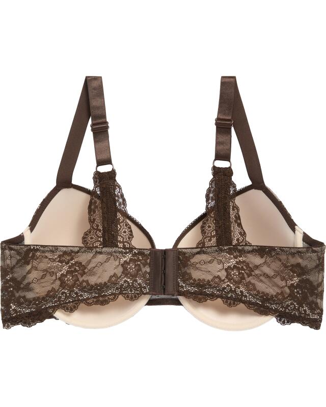 Bra with lace for women, brown (KiK Brauner BH mit Spitze (braun)) — KiK, authentic German product in Morocco