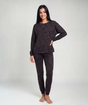 Schlafanzug & Nachtwäsche für Damen in braun günstig kaufen