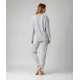 Pyjama mit Plüschherzen