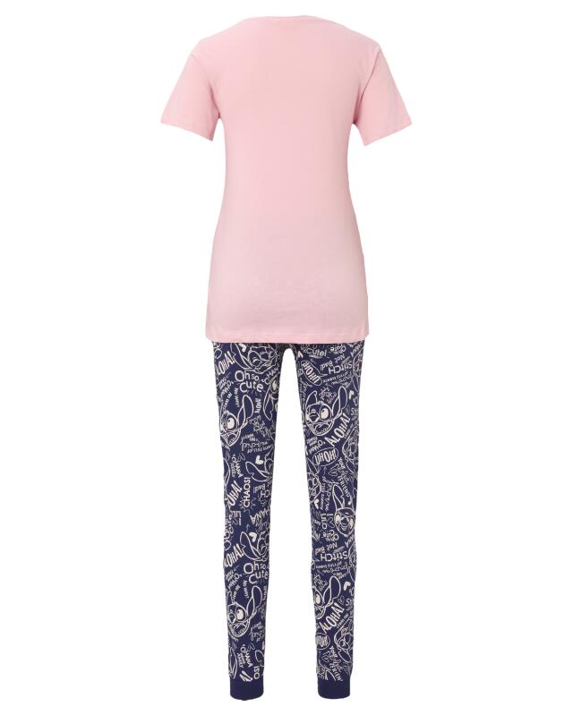 Stitch pyjamas for women, pink (KiK Stitch Pyjama (rosa)) — KiK, authentic German product in Morocco